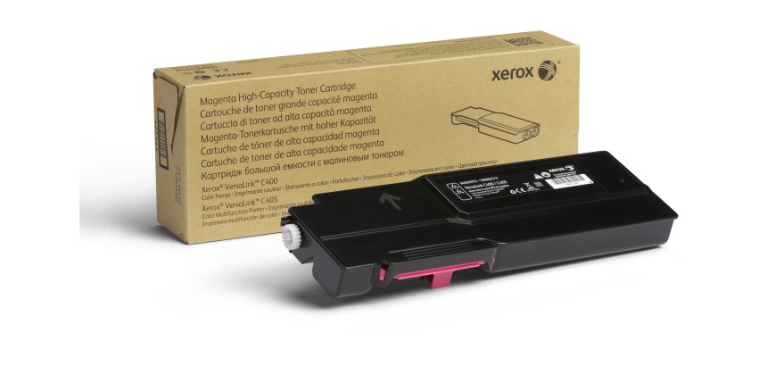 Xerox Cartouche de toner Magenta de Grande capacité Imprimante couleur ® VersaLink® C400?/?multifonctions ® VersaLink® C405 (4800 pages) - 106R03519