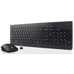 Lenovo 4X30M39469 clavier Souris incluse Universel RF sans fil Français Noir