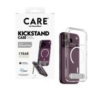 PanzerGlass CARE™ by ® Kickstand Case Transparent w. White MagSafe iPhone 2026 Pro | 17 Pro protective phone case Cover