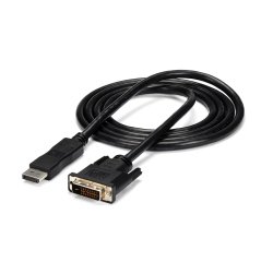 StarTech.com 6ft (1.8m) DisplayPort to DVI Cable, DisplayPort to DVI Adapter Cable, Passive DP to DVI-D Video Converter, 1080p - Replaced by DP2DVI2MM6