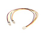 StarTech.com Câble d'alimentation en Y pour ventilateur Molex de 30 cm - Câble répartiteur 1x TX3 (F) vers 2x TX3 (M)