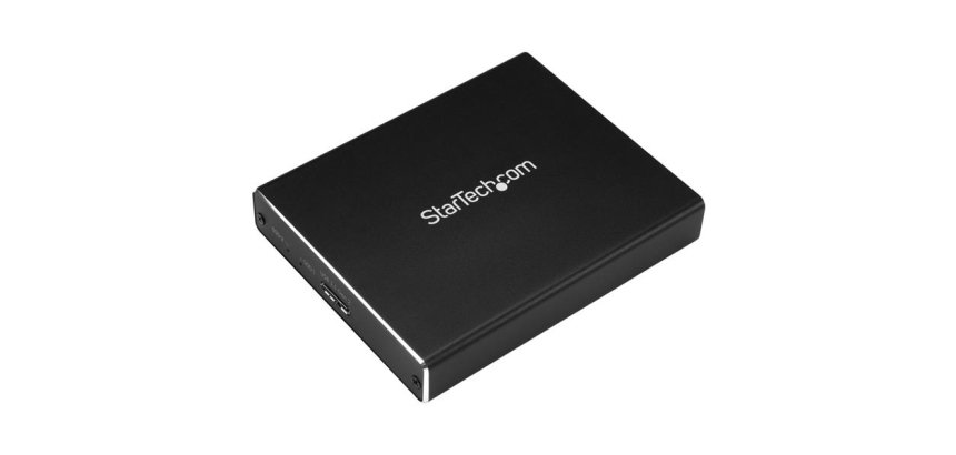 StarTech.com Boîtier USB 3.1 (10 Gb/s) dual slot pour SSD M.2 NGFF SATA avec RAID