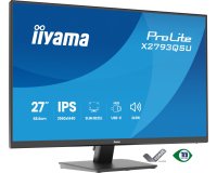iiyama ProLite X2793QSU-B1 flat PC screen 68.6 cm (27") 2560 x 1440 pixels Quad HD LED Black