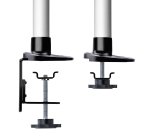 StarTech.com Soporte de Escritorio para Monitor VESA 75x75/100x100 de 27 Pulgadas 16:9 / 30 Pulgadas 21:9 Ultrawide - Grommet o Abrazadera en C - Ajuste sin Herramientas - Brazo Asistido por Resorte