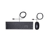 HP Pavilion Wired Keyboard and Mouse 400 clavier Souris incluse Bureau USB AZERTY Belge Noir