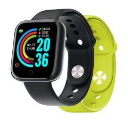 Nilox NXSWTRAILBANDYL Relojes inteligentes y deportivos 3,66 cm (1.44") Digital 240 x 240 Pixeles Pantalla táctil Negro