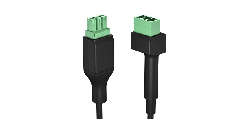 HP Poly Studio A2 Black Cable Extender for Table Mic Male to Female Phoenix Connector 8M(26ft)