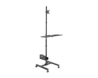 Equip Estación de trabajo móvil con un solo monitor de 17"-32