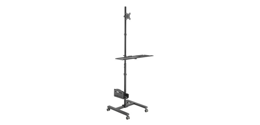 Equip Estación de trabajo móvil con un solo monitor de 17"-32