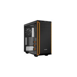 be quiet! Pure Base 600 Window Midi Tower Noir, Orange