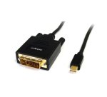 StarTech.com Câble Mini DisplayPort vers DVI de 1,8m - Adaptateur Mini DP à DVI - Vidéo 1080p - Passif mDP vers DVI-D Single Link, mDP ou Thunderbolt 1/2 Mac/PC vers Moniteur/Écran DVI