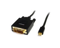 StarTech.com Câble Mini DisplayPort vers DVI de 1,8m - Adaptateur Mini DP à DVI - Vidéo 1080p - Passif mDP vers DVI-D Single Link, mDP ou Thunderbolt 1/2 Mac/PC vers Moniteur/Écran DVI