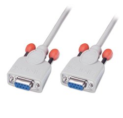 Lindy 31573 cavo seriale Bianco 2 m Sub-D