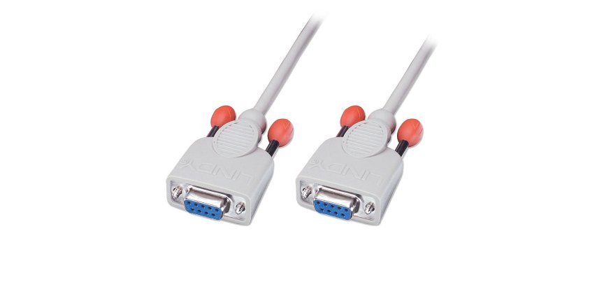 Lindy 31573 cavo seriale Bianco 2 m Sub-D