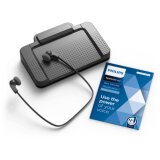 Kit de transcription comprenant pédalier USB, casque et logiciel SpeechExec Basic Transcribe 2ans