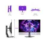 AOC AGON PRO AG326UZD2 computer monitor 80 cm (31.5") 3840 x 2160 pixels 4K Ultra HD OLED Black