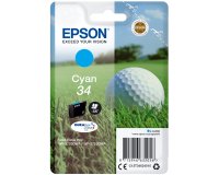Epson Golf ball Singlepack Cyan 34 DURABrite Ultra Ink