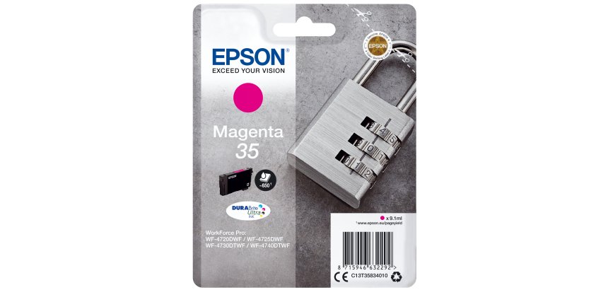Epson Padlock Encre magenta DURABrite Ultra Cadenas 35