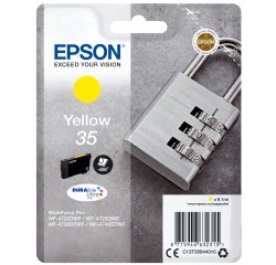Epson Padlock Singlepack Yellow 35 DURABrite Ultra Ink