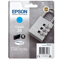 Epson Padlock Singlepack Cyan 35 DURABrite Ultra Ink