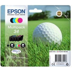 Epson Golf ball 34 DURABrite Ultra Multipack 4-colours Ink