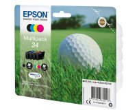 Epson Golf ball Multipack 4-colours 34 DURABrite Ultra Ink