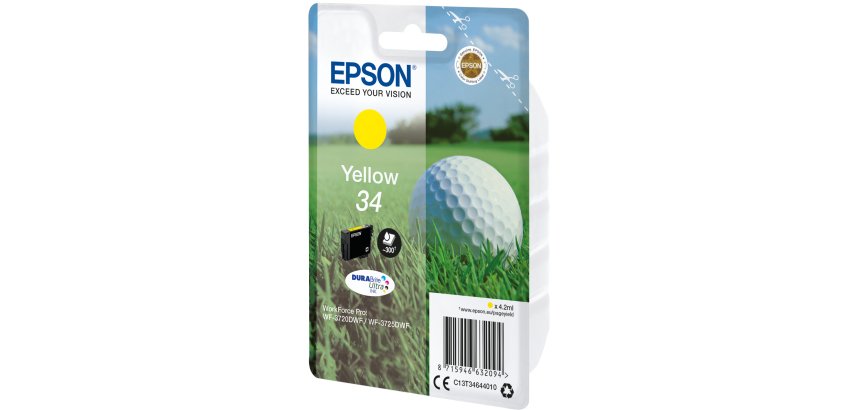 Epson Golf ball 34 DURABrite Ultra Single Yellow Ink