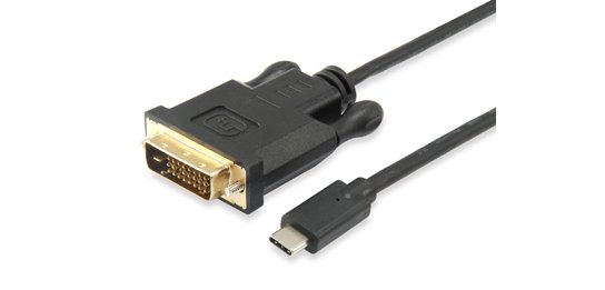 Equip Cable USB-C a DVI-D Dual Link, M/M, 1,8 m