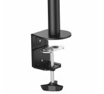 StarTech.com Soporte VESA de Sobremesa para 1 Monitor - Base para Pantallas VESA de hasta 34" con Mástil Articulado - Altura Ajustable - de Montaje mediante Abrazadera/ Ojal - Negro