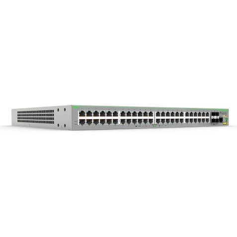 Allied Telesis FS980M/52PS Gestionado L3 Fast Ethernet (10/100) Energía sobre Ethernet (PoE) Gris