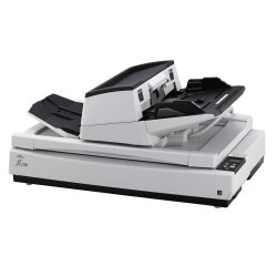 Ricoh fi-7700S Escáner plano y alimentador automático de documentos (ADF, Automatic Document Feeder) 600 x 600 DPI A3 Negro, Blanco