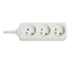 Lindy Multiprise 3 prises FR, blanc