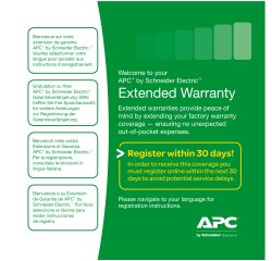 APC Warranty extension service pack, for new product purchase, 3yr, level 03