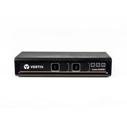 Vertiv Avocent 2 Ordinateur(s) - 1 Utilisateur(s) local - 3840 x 2160USB - 2 x DisplayPort - Bureau