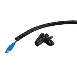 Neomounts ADS06-140BL Gaine de câble - pour 1-3 câbles - universelle