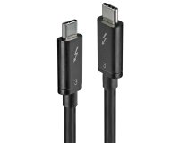 Lindy Câble Thunderbolt 3 de 0.5m, 40Gbit/s, PD 100W, passif