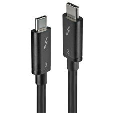 Lindy 41555 câble USB USB 3.2 Gen 1 (3.1 Gen 1) 0,5 m USB C Noir