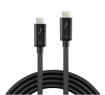 Lindy Câble Thunderbolt 3 de 0.5m, 40Gbit/s, PD 100W, passif