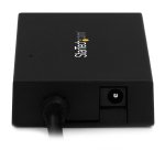 StarTech.com Concentrateur USB-C 4 Ports USB-A (USB 3.0 SuperSpeed 5Gbps) - Concentrateur de Charge Portable USB-C vers USB-A BC 1.2 avec Adaptateur Secteur