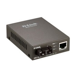 D-Link DMC-F02SC/E convertisseur de support réseau 100 Mbit/s Noir