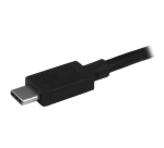 StarTech.com Adaptateur USB-C vers Double HDMI, Hub USB Type-C Multi-Moniteur MST, Double Extender / Splitter d'Affichage HDMI 4K 30Hz pour Ordinateur Portable, HDR, Câble Intégré Extra-Long - Windows Uniquement