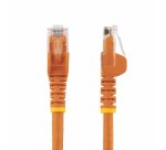 StarTech.com Câble réseau Cat6 Gigabit UTP sans crochet de 3m - Cordon Ethernet RJ45 anti-accroc - M/M - Orange