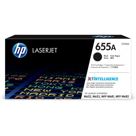 HP 655A Toner noir LaserJet authentique