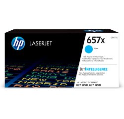 HP 657X - High Yield - cyan - original - LaserJet - toner cartridge (CF471X)