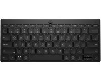 Teclado hp 355 multidispositivo bluetooth inalambrico color negro
