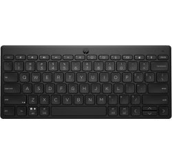 Teclado hp 355 multidispositivo bluetooth inalambrico color negro