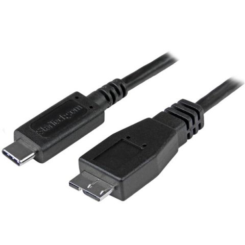 StarTech.com Cable Adaptador de 50cm USB-C a Micro USB-B - USB 3.1 (10Gbps) USB Tipo C