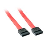 Cable de SATA 0,5 m Negro, Rojo Lindy 33324