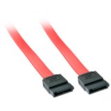 Cable de SATA 0,5 m Negro, Rojo Lindy 33324