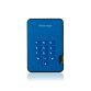 iStorage diskAshur2 256-bit 2TB SB 3.1 secure encrypted hard drive - Blue IS-DA2-256-2000-BE